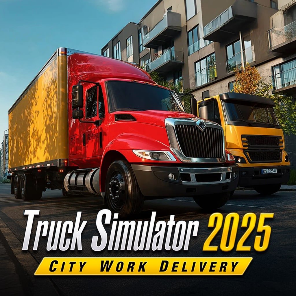 Truck Simulator 2025: City Work Delivery