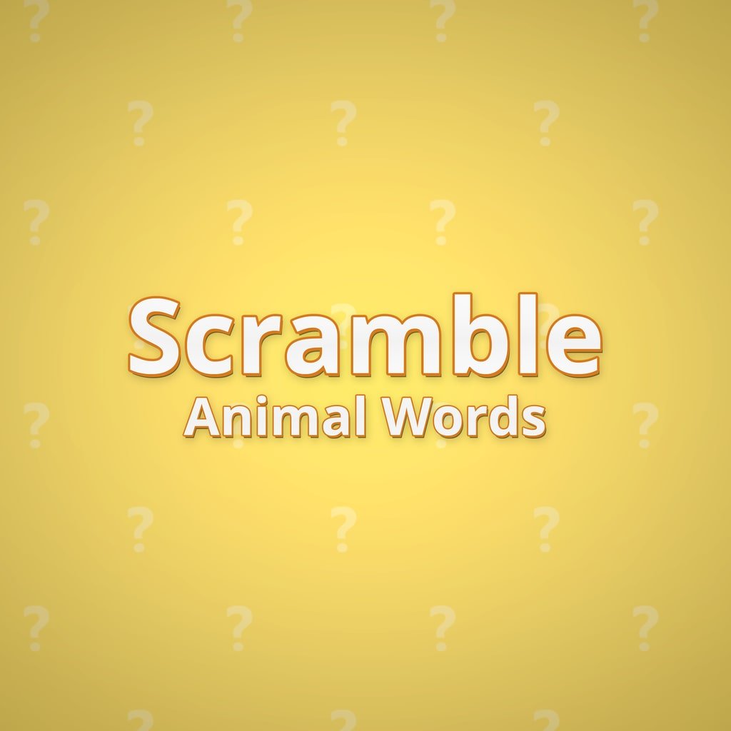 Scramble Animal Words