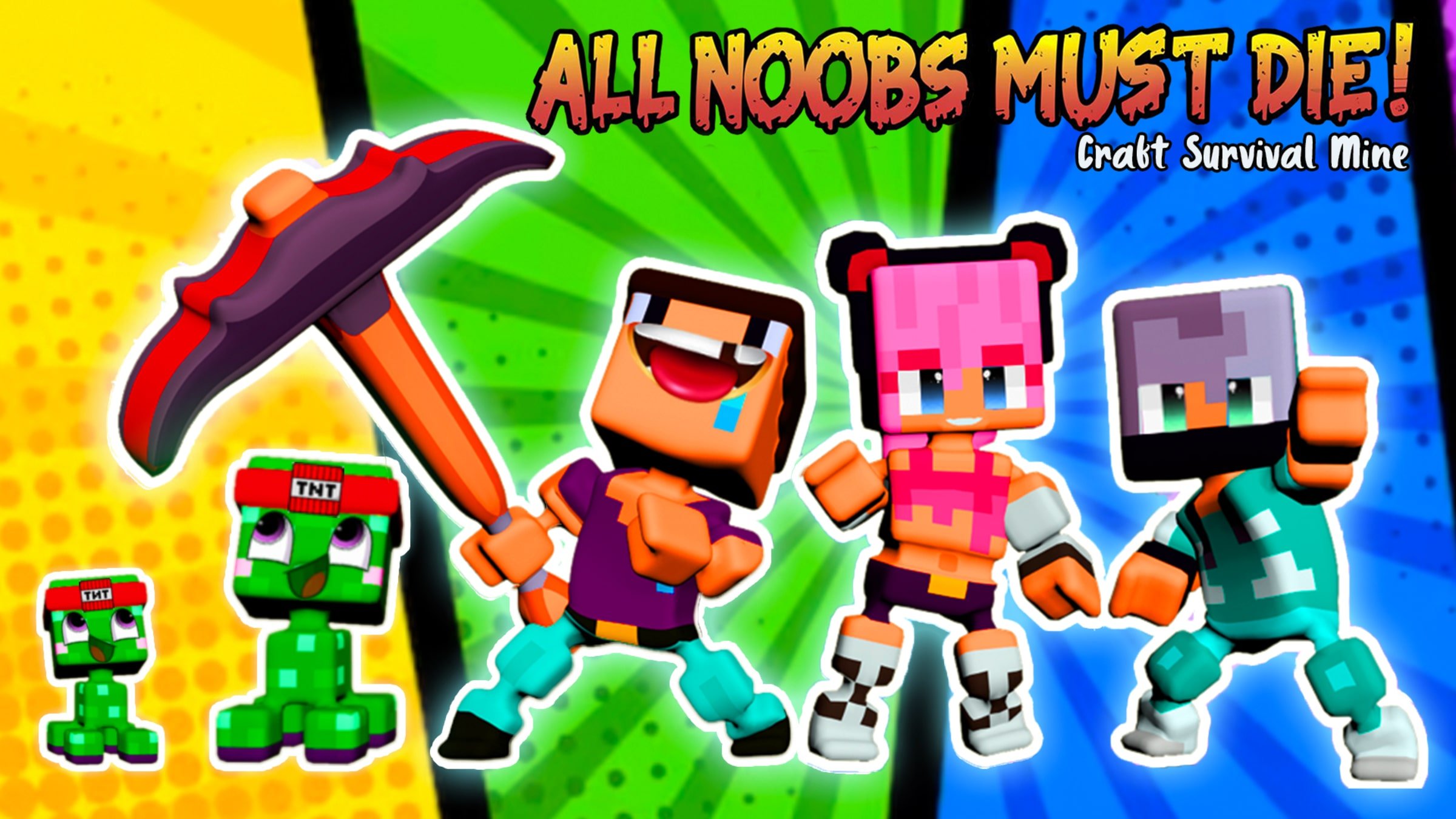 All Noobs must die - Craft, Survival, Mine