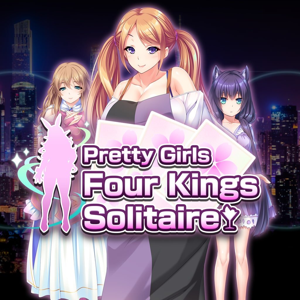 Pretty Girls Four Kings Solitaire