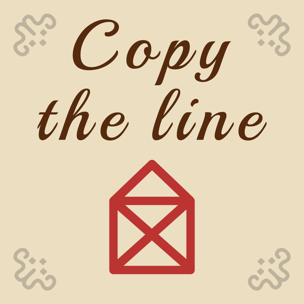 Copy The Line
