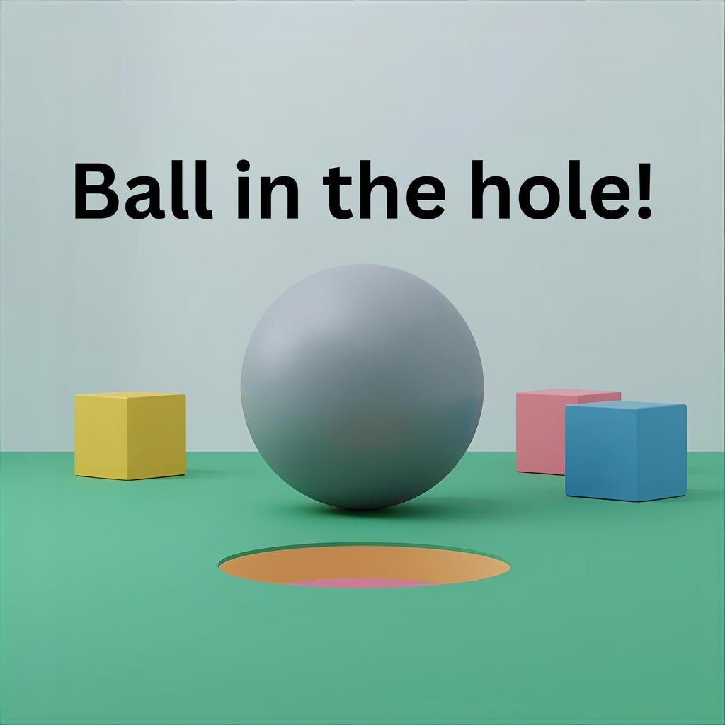 Ball in the hole!