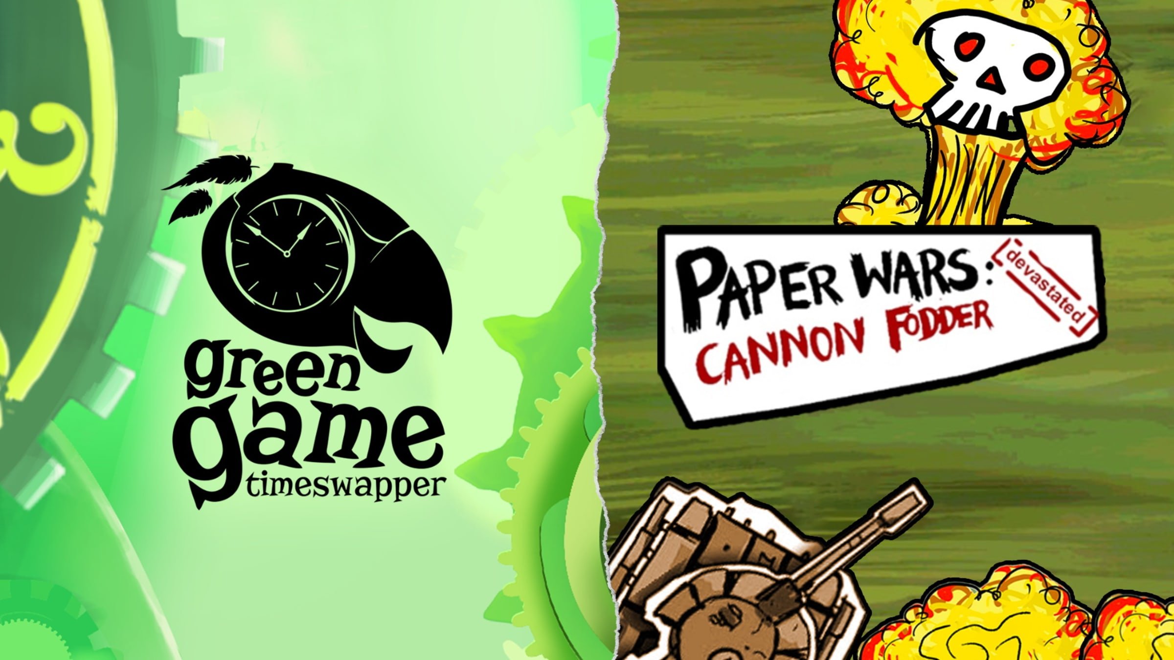 Cannon Fodder and Green Game Bundle