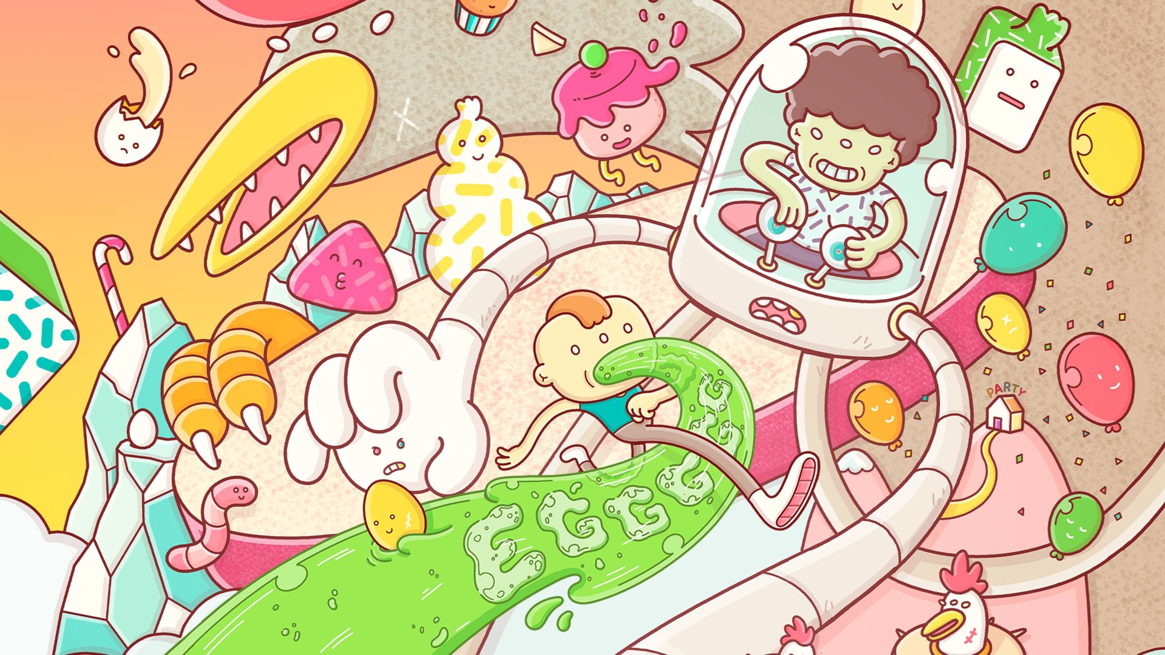 Eggggg - The platform puker