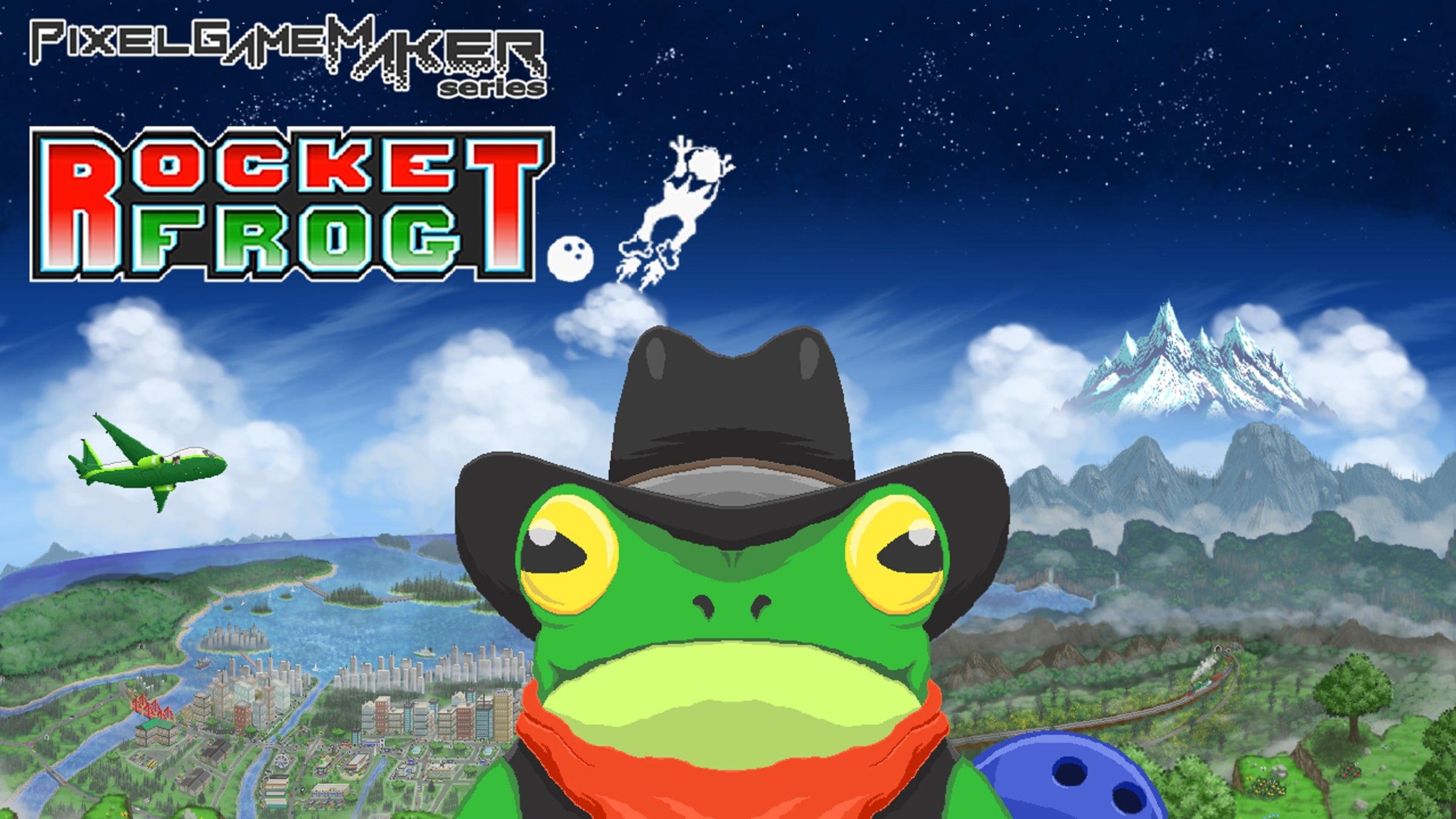 Pixel Game Maker Series Rocket Frog
