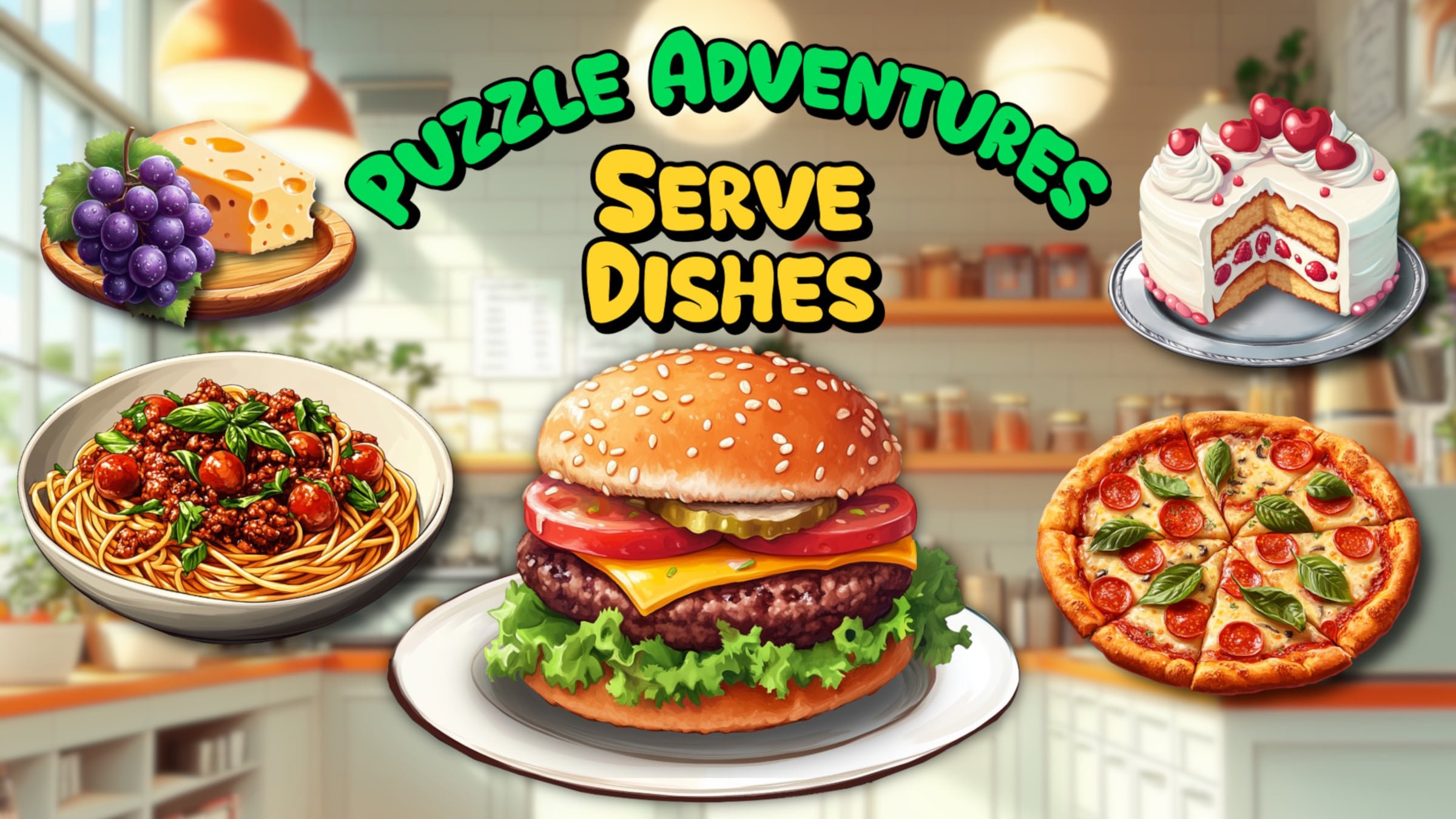 Puzzle Adventures - Serve Dishes