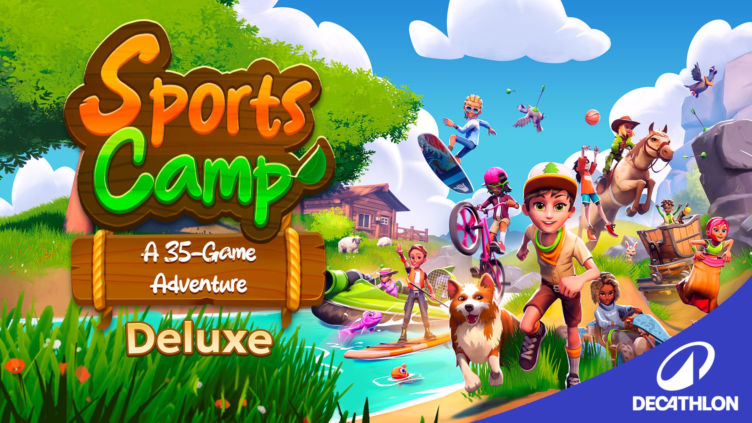 Sports Camp: A 35-Game Adventure Deluxe