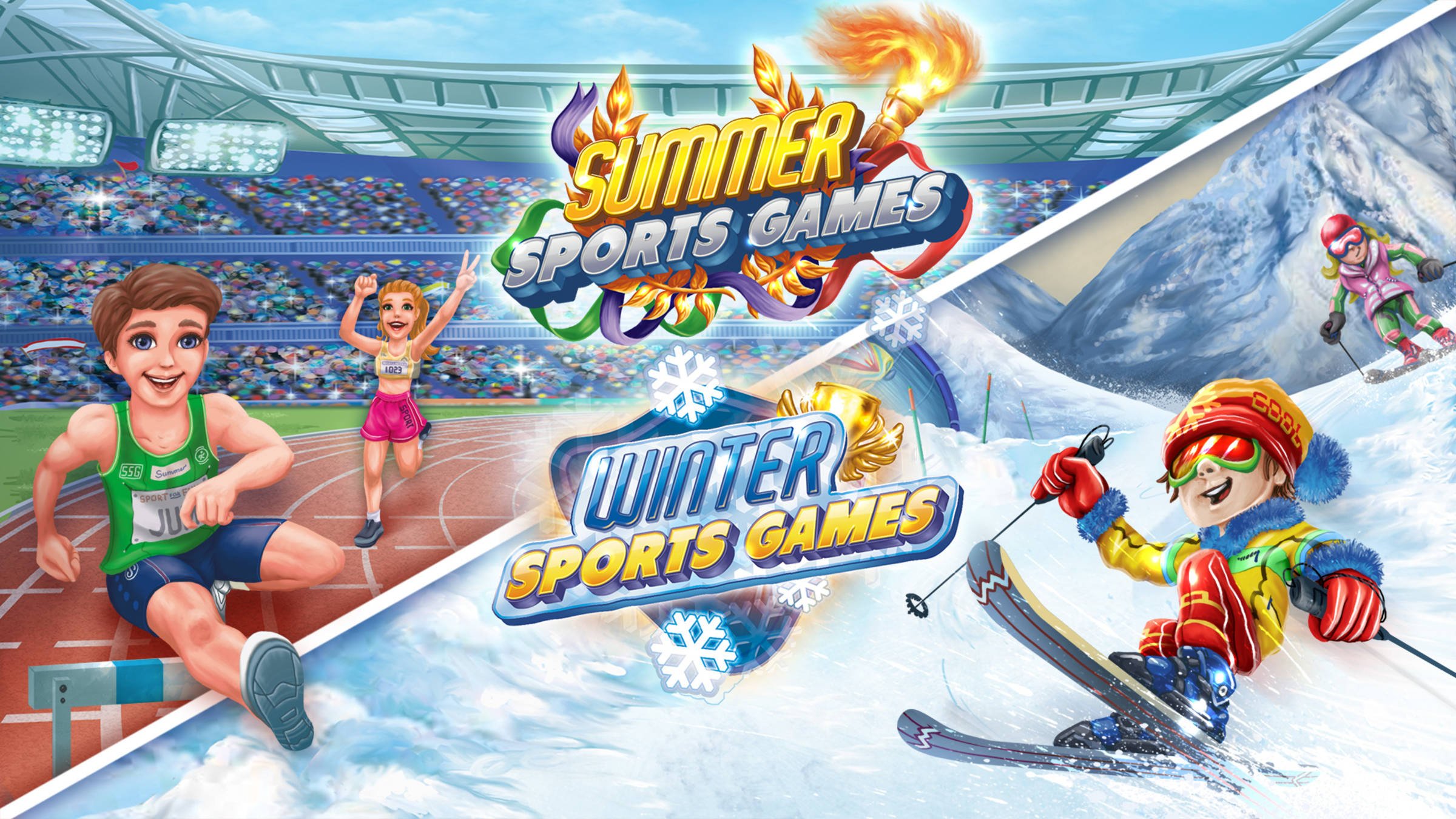 Summer and Winter Sports Games Bundle